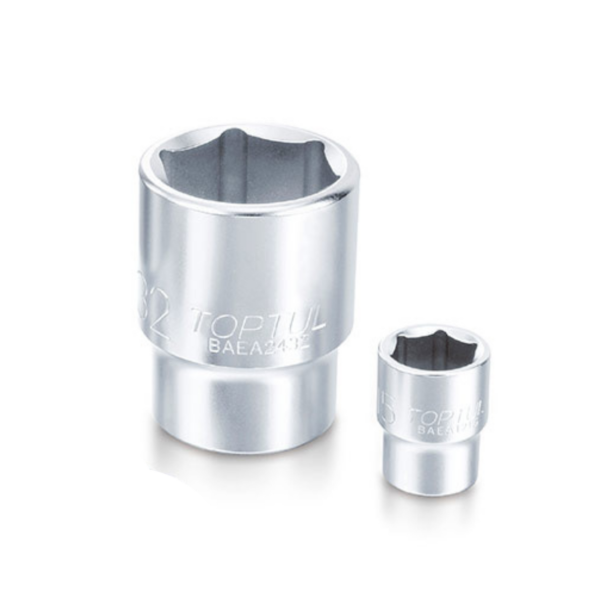 3/8" Dr. & 1/2" Dr. 18mm 6 pt. Dr. Metric Sockets Set of 2 JM Tool Co.