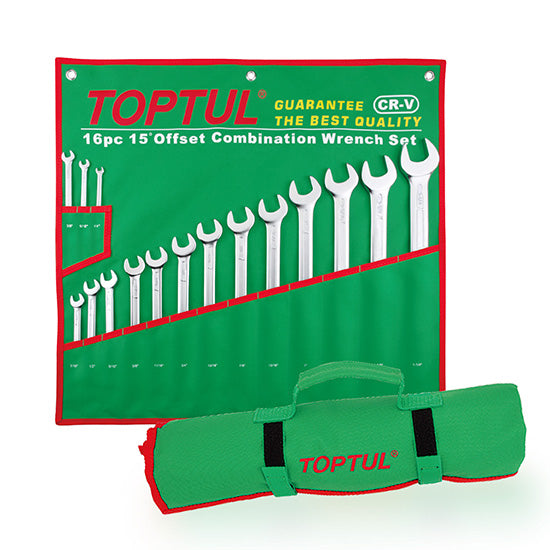 16pc Long Combination Wrench Set - SAE – JM Tool Co.